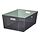 KUGGIS - 收納盒, 透明 黑色, 37x54x21 公分 | IKEA 線上購物 - PE923083_S1