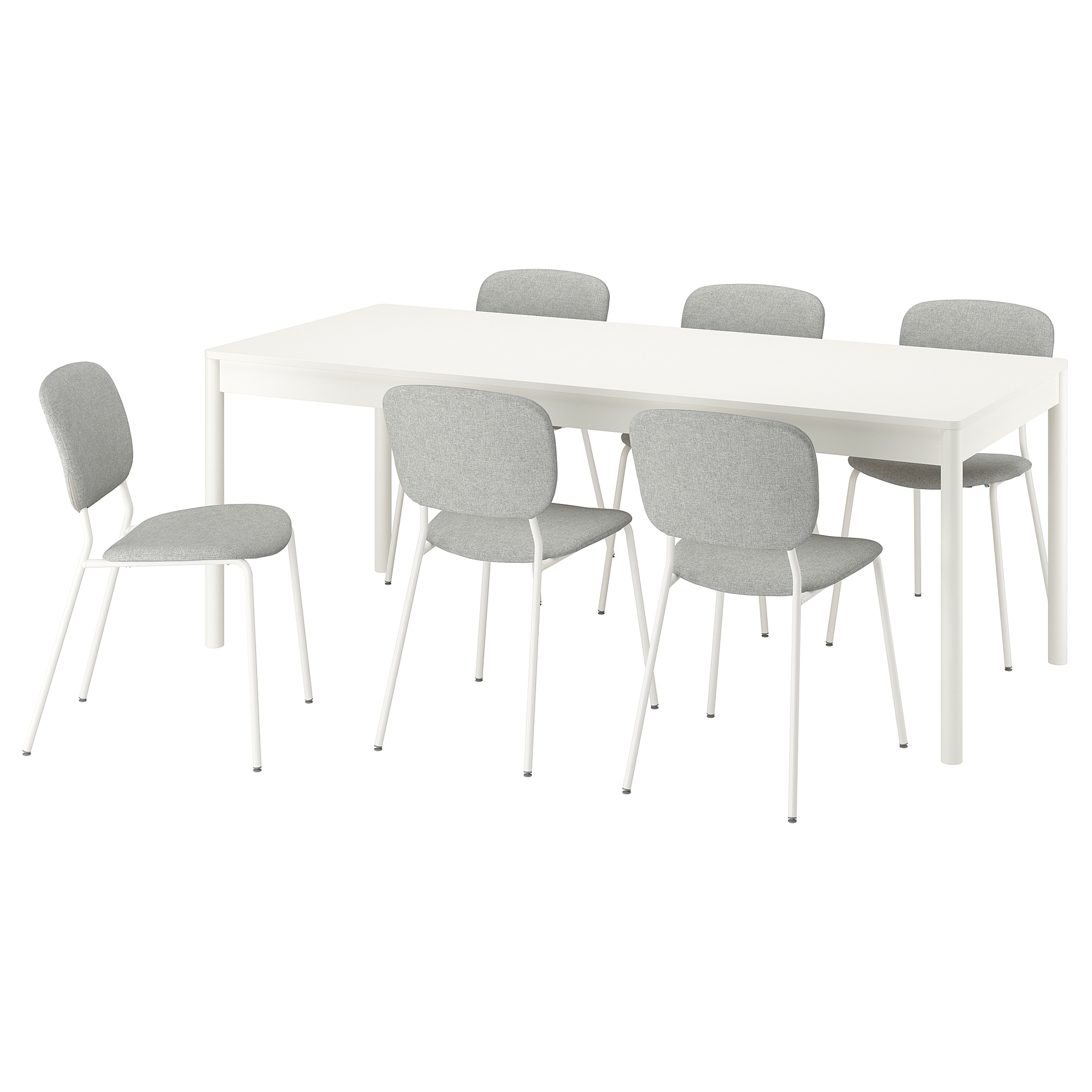 TONSTAD/VIHALS table and 6 chairs