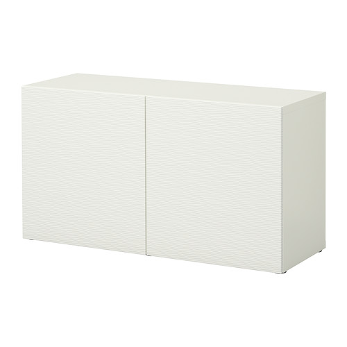 BESTÅ - shelf unit with doors, Laxviken white | IKEA Taiwan Online - PE386924_S4