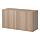 BESTÅ - shelf unit with doors, Lappviken white stained oak effect | IKEA Taiwan Online - PE386929_S1
