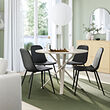 NORRMJÖLE/NORDMANSSKÄR table and 4 chairs