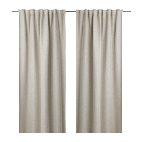 KALAMONDIN - 窗簾 2件裝, 米色 | IKEA 線上購物 - PE598198_S4
