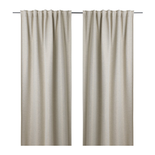 KALAMONDIN - 高度遮光窗簾 2件裝, 米色/含織帶, 145x250 公分 | IKEA 線上購物 - PE598198_S4