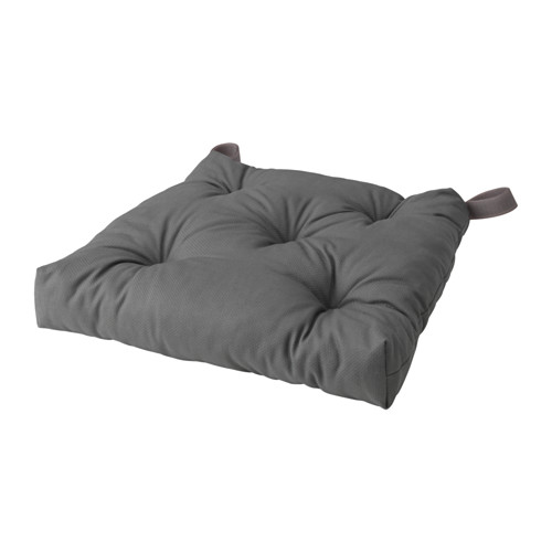 MALINDA - chair cushion, grey, 40/35x38x7 cm | IKEA Taiwan Online - PE598230_S4