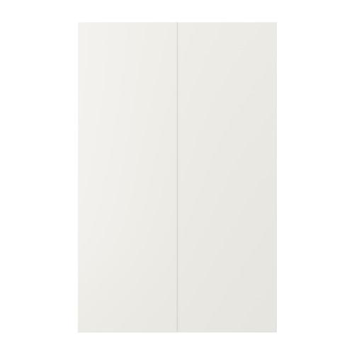 VEDDINGE 2-p door f corner base cabinet set