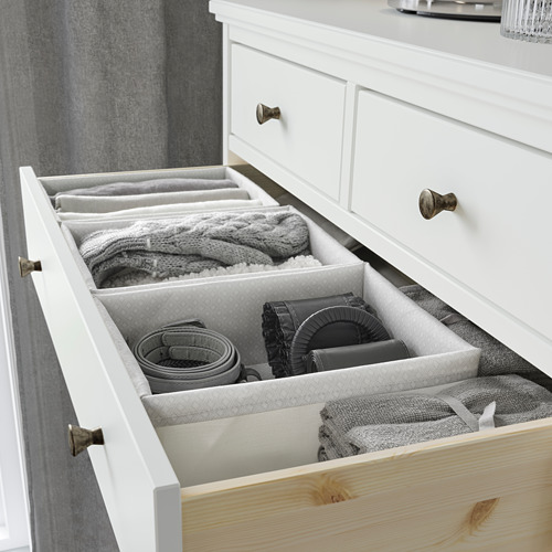 BAXNA - 收納盒, 灰色/白色 | IKEA 線上購物 - PE799112_S4