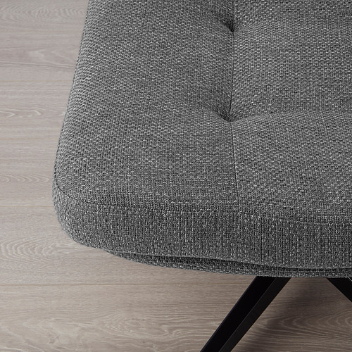 HAVBERG - 椅凳, Lejde 灰色/黑色 | IKEA 線上購物 - PE843789_S4