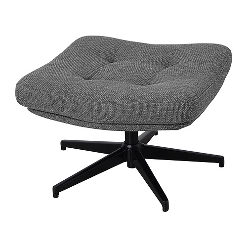 HAVBERG - 椅凳, Lejde 灰色/黑色 | IKEA 線上購物 - PE843788_S4