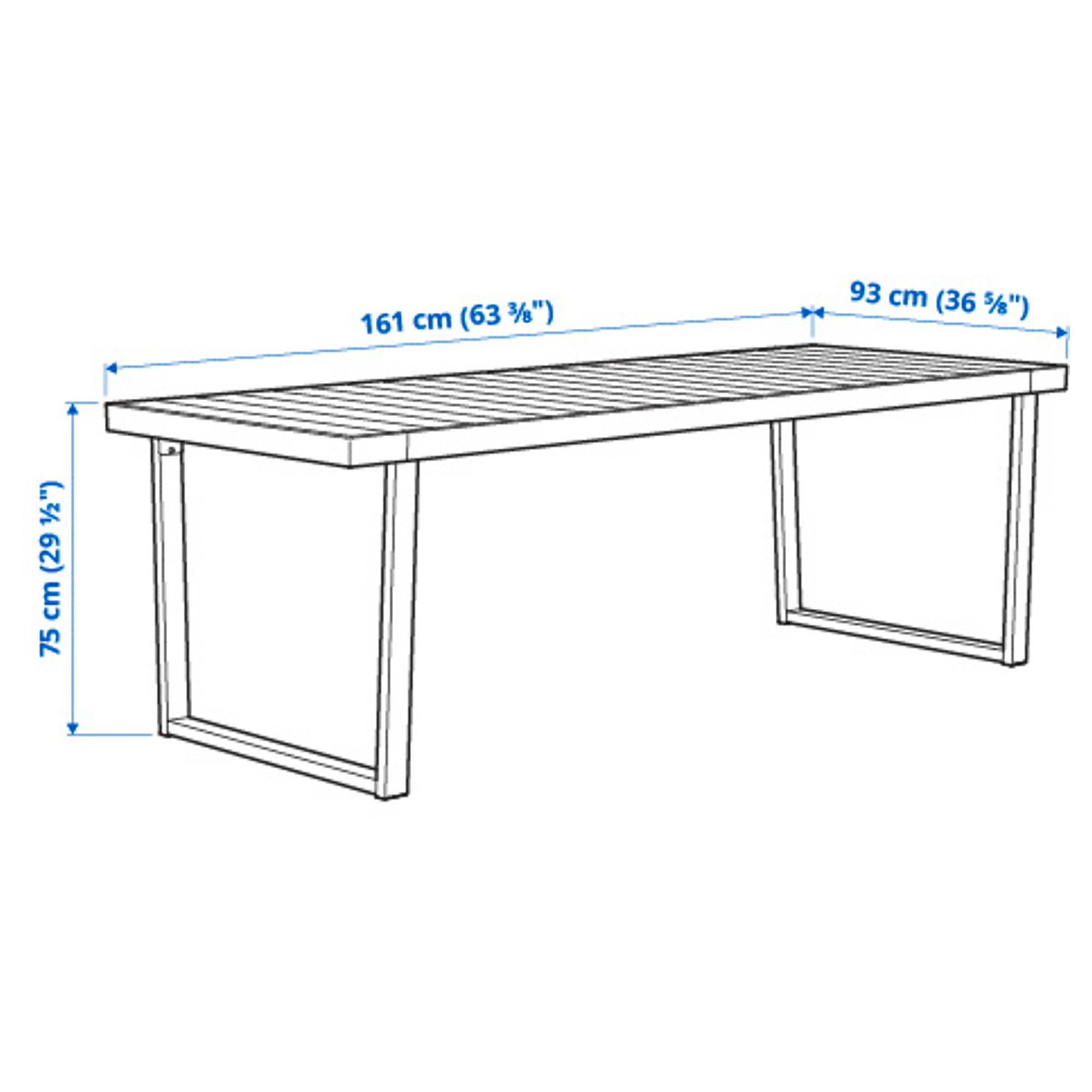 VÄRMANSÖ table, outdoor