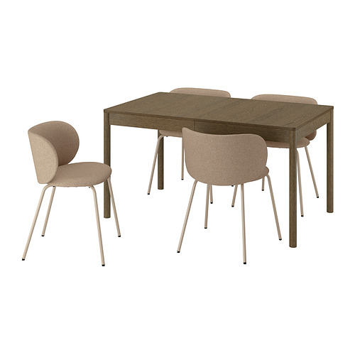 TONSTAD/KRYLBO table and 4 chairs