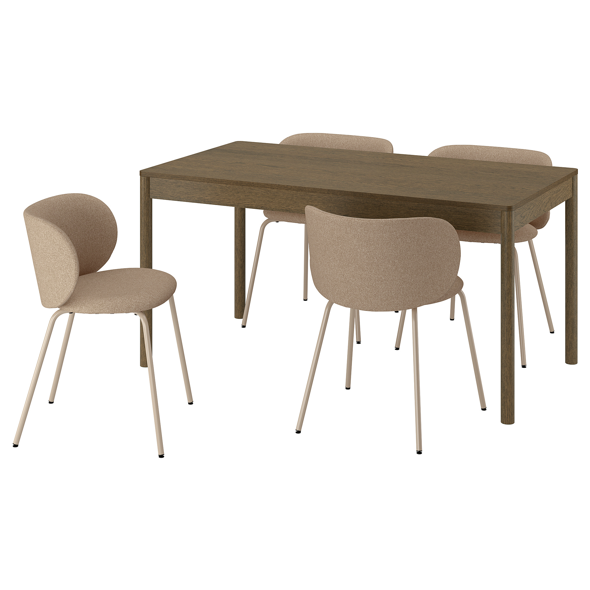 TONSTAD/KRYLBO table and 4 chairs