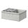 BAXNA - 收納盒, 灰色/白色 | IKEA 線上購物 - PE799113_S1