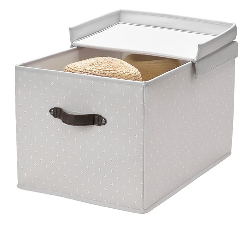 BLÄDDRARE box with lid