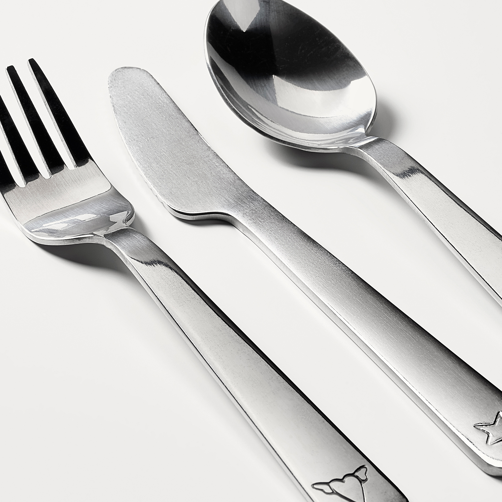 FABLER 3-piece cutlery set