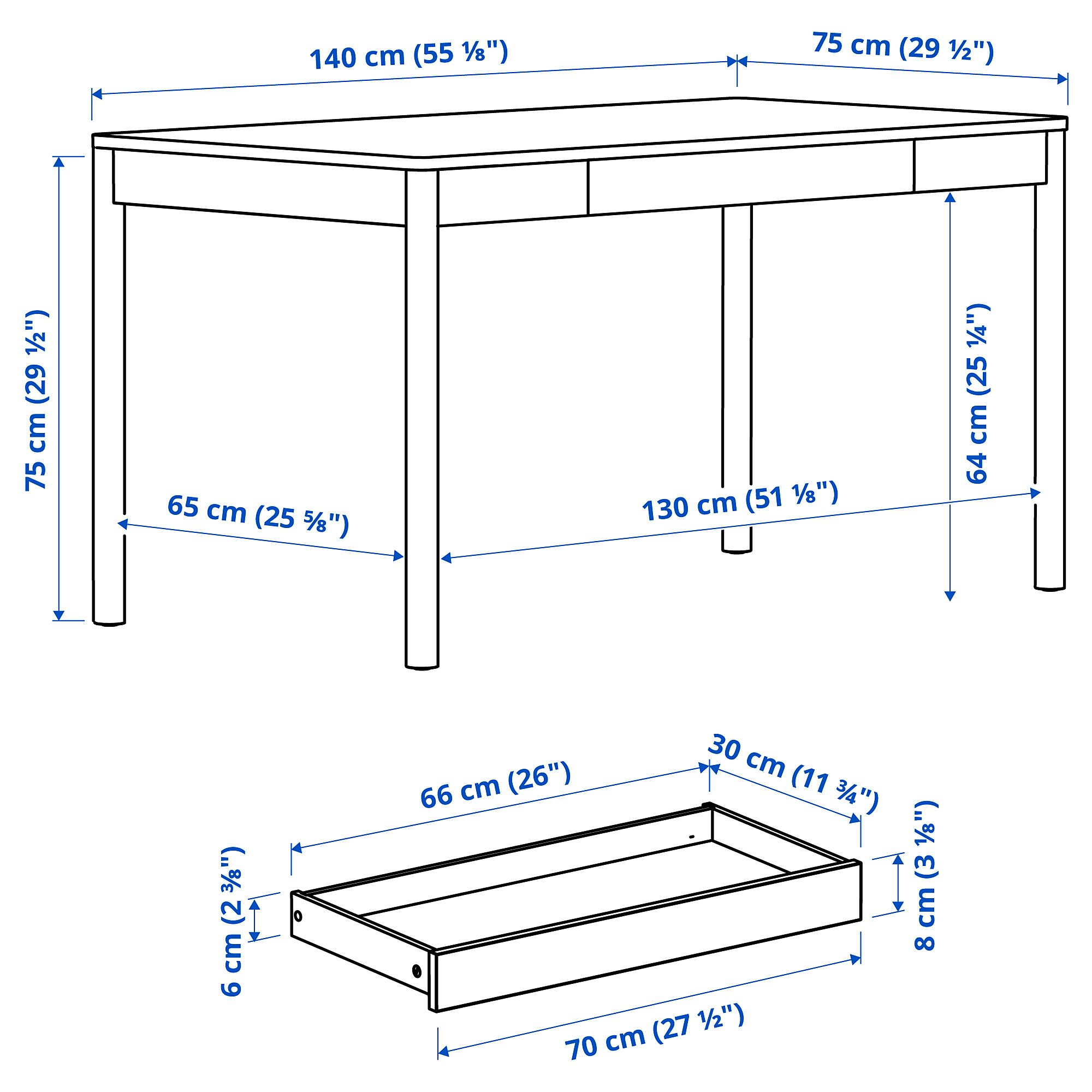 TONSTAD desk