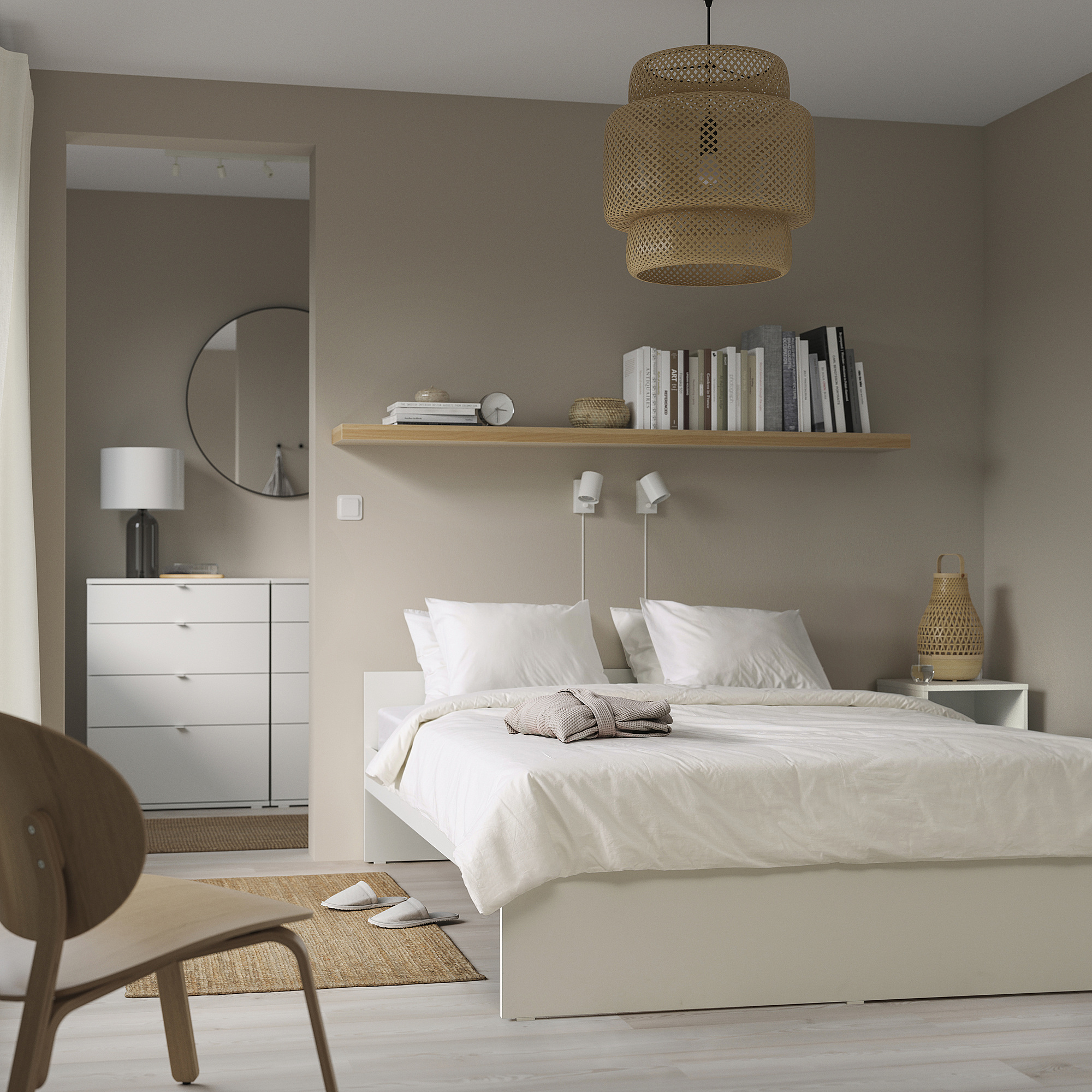 VIHALS bed frame