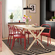 IKEA PS 2026/STOCKHOLM 2025 table and 4 chairs