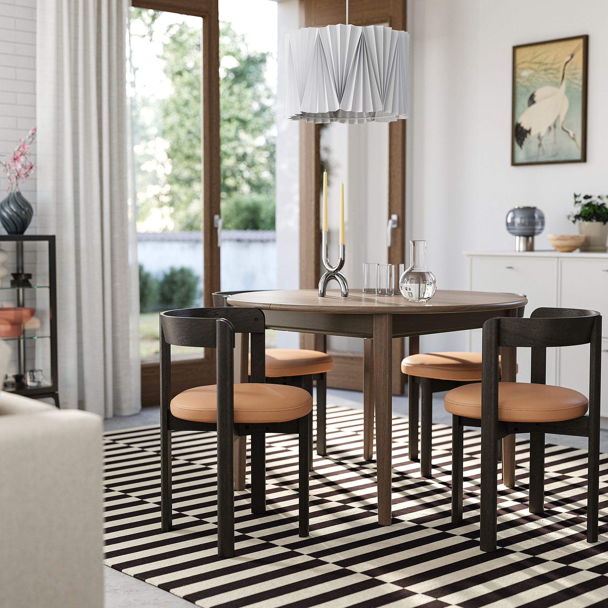 SKANSNÄS/STOCKHOLM 2025 table and 4 chairs