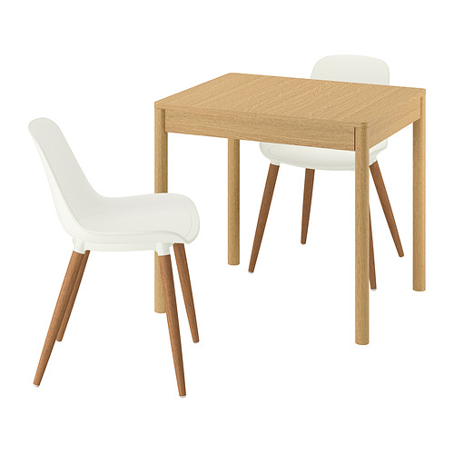 TONSTAD/GRÖNSTA table and 2 chairs