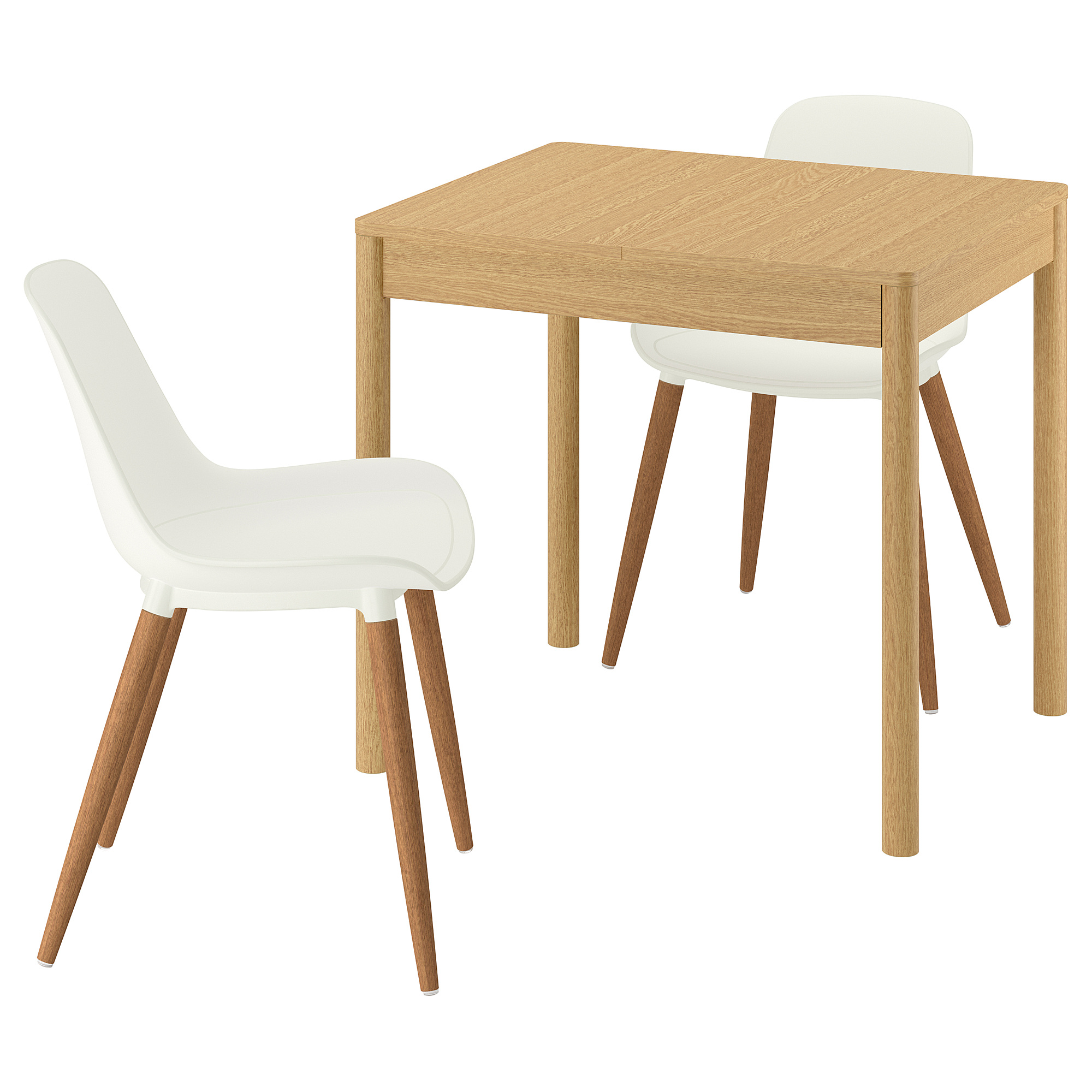 TONSTAD/GRÖNSTA table and 2 chairs