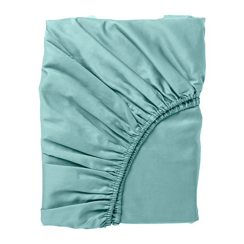 NATTJASMIN - 雙人床包, 深土耳其藍 | IKEA 線上購物 - PE779181_S4