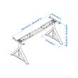 IDÅSEN underframe for table top