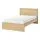 MALM - 單人加大床框 高床頭板, 實木貼皮, 染白橡木 | IKEA 線上購物 - PE799346_S1