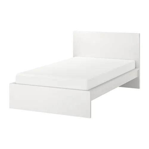 MALM - bed frame, high, white/Luröy | IKEA Taiwan Online - PE799350_S4
