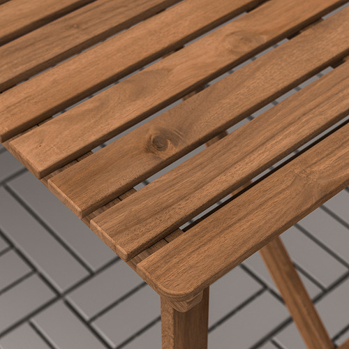 ASKHOLMEN table+4 folding chairs, outdoor