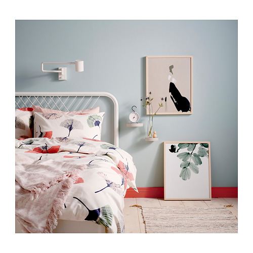 NESTTUN - 雙人床框, 白色, 附LÖNSET床底板條 | IKEA 線上購物 - PH152734_S4