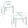 SVALSTA - 子母桌 2件組, 染白色 | IKEA 線上購物 - PE745377_S1