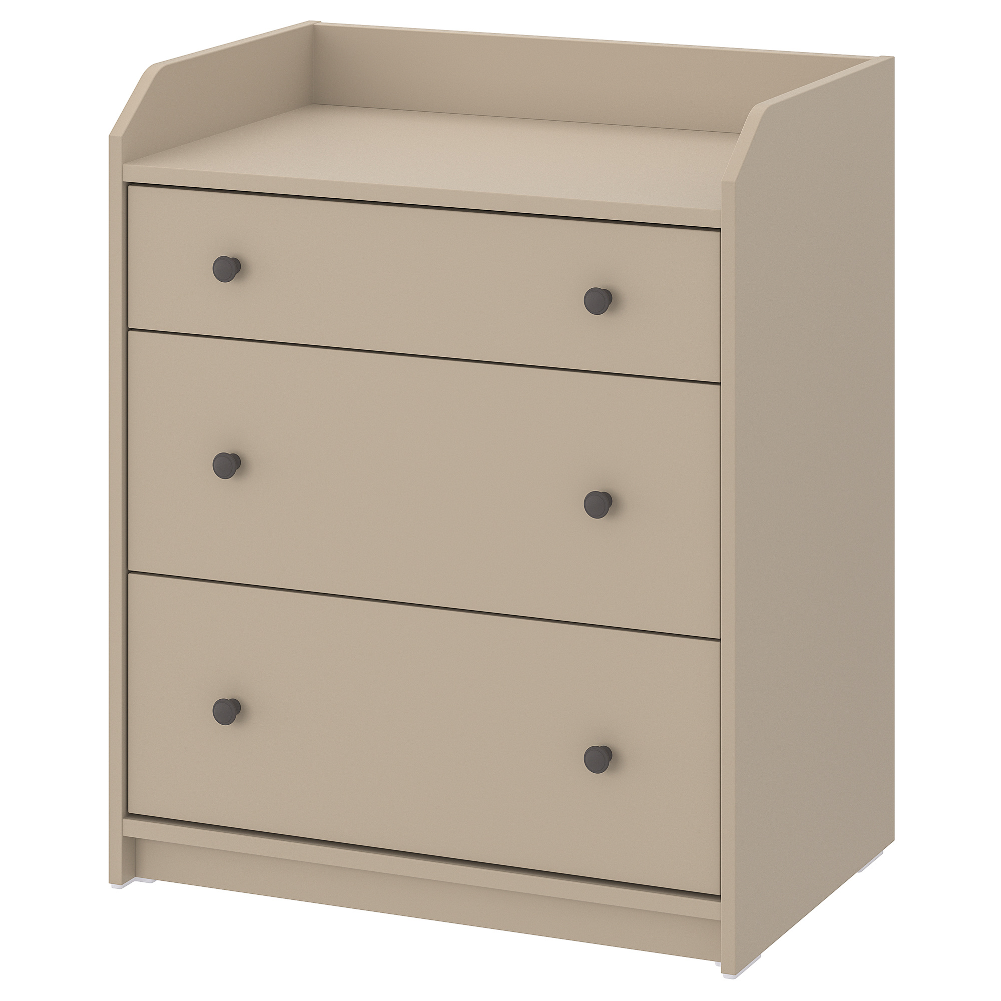 HAUGA chest of 3 drawers