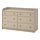 HAUGA - 抽屜櫃/6抽, 米色, 138x84 公分 | IKEA 線上購物 - PE799471_S1