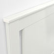SONGESAND bed frame with 4 storage boxes