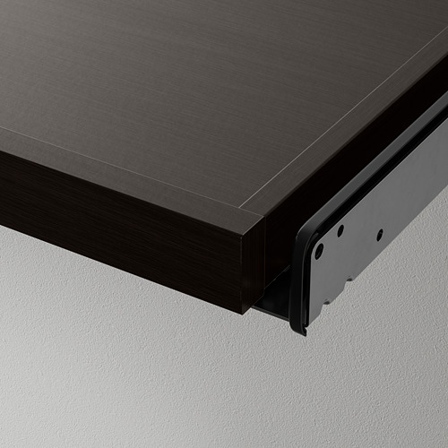 KOMPLEMENT - 外拉式收納盤附隔盤, 黑棕色 | IKEA 線上購物 - PE799522_S4