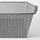 KOMPLEMENT - metal basket with pull-out rail, dark grey | IKEA Taiwan Online - PE799549_S1
