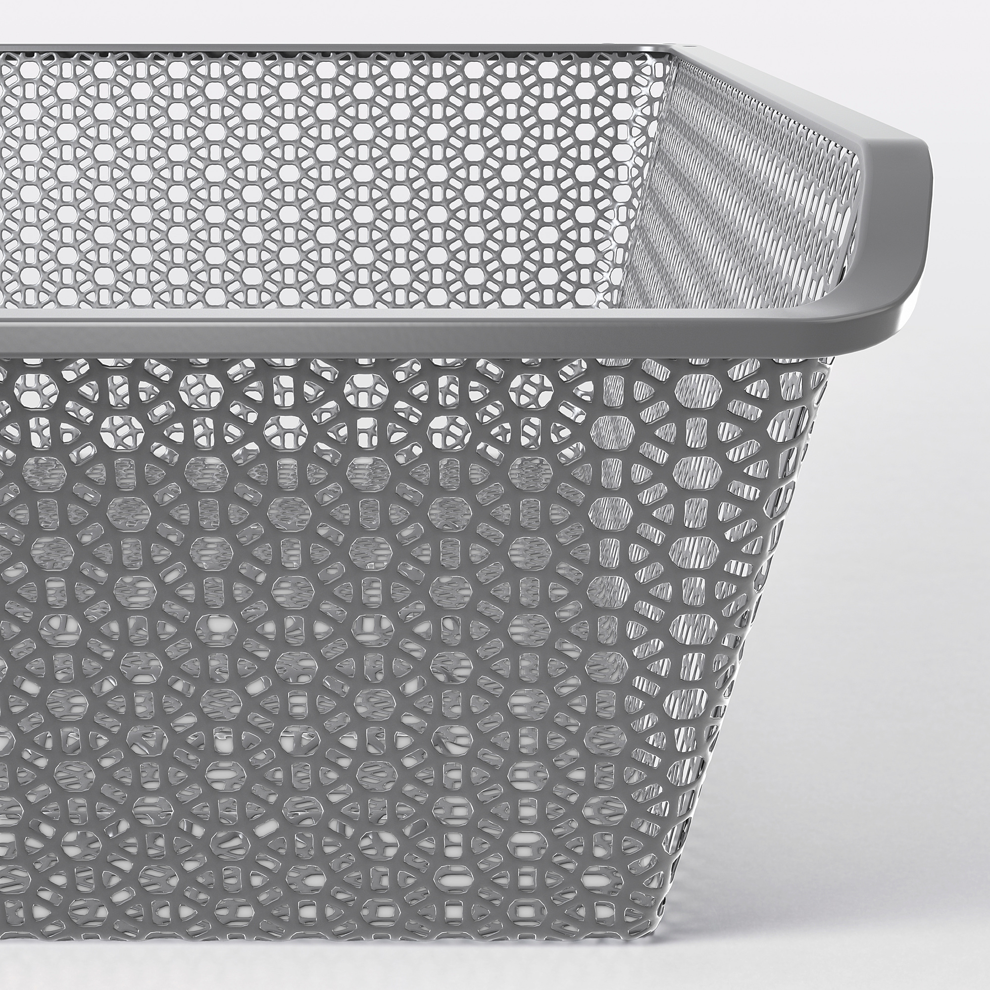 KOMPLEMENT metal basket with pull-out rail