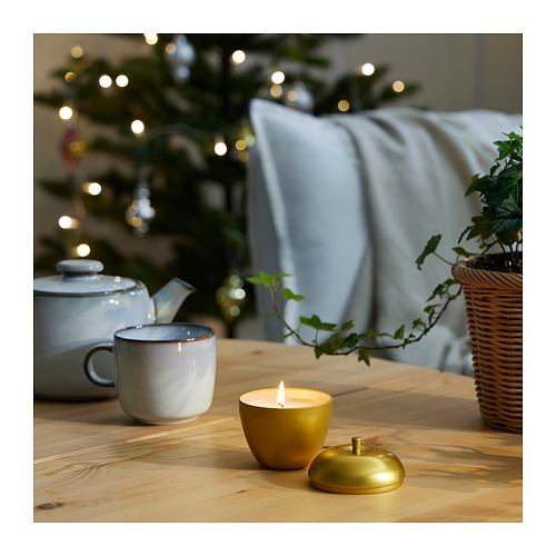 VINTERFINT scented candle in metal tin