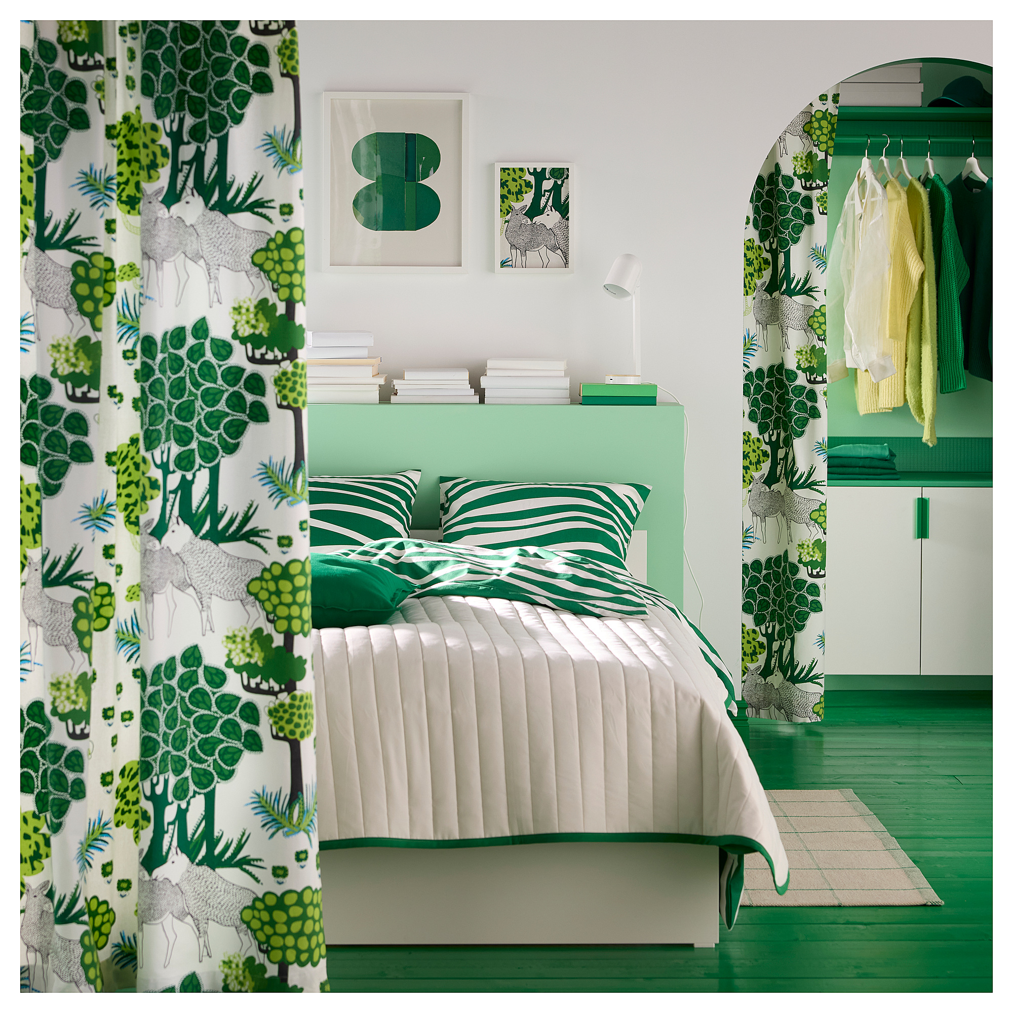 VETEJORDFLY bedspread