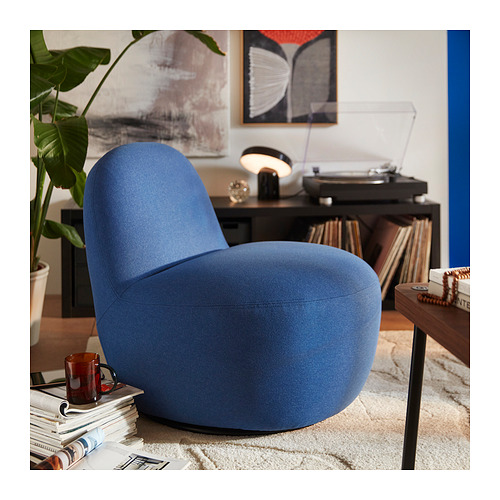 LILLESÄTER swivel easy chair