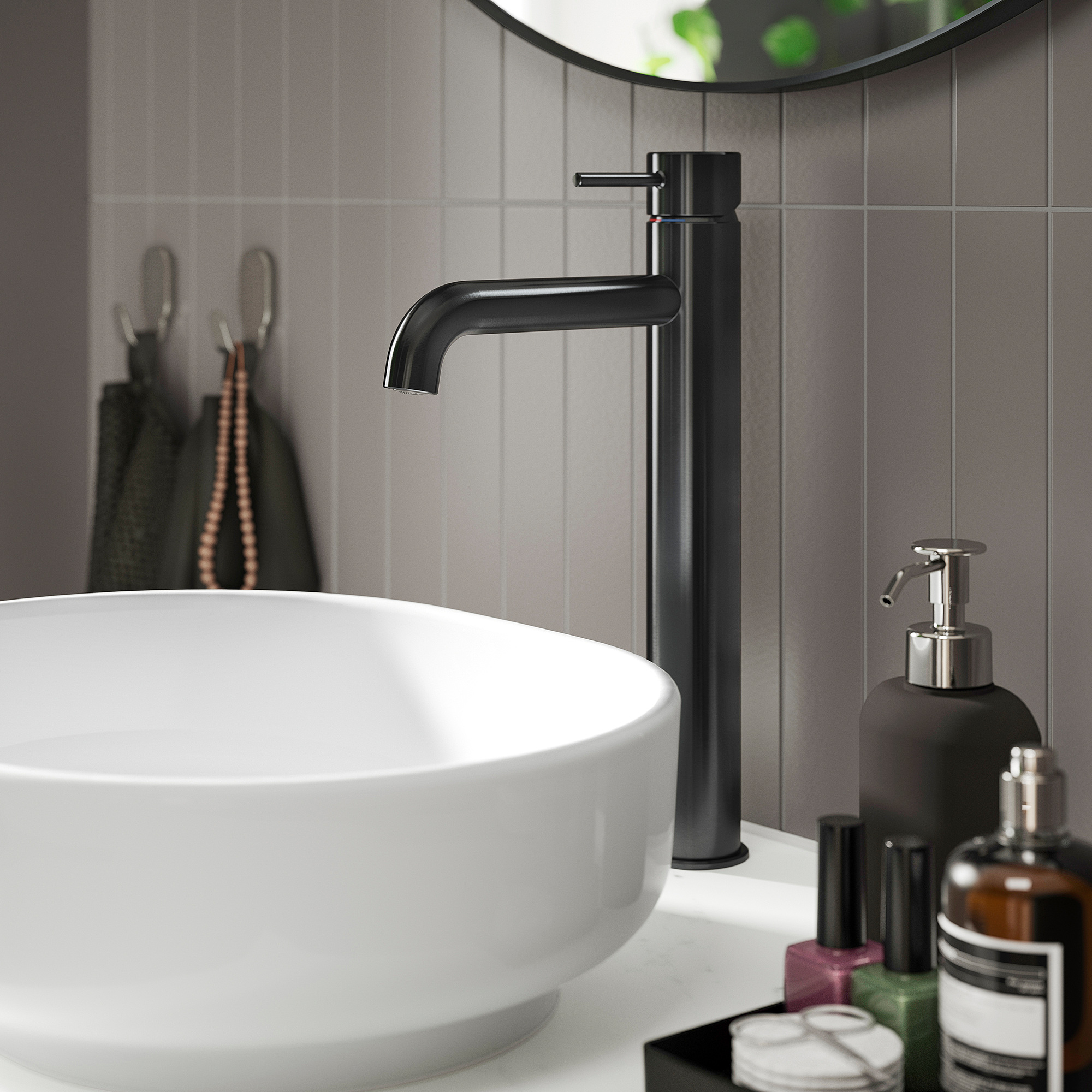 SALLSJÖN bathroom mixer tap top lever