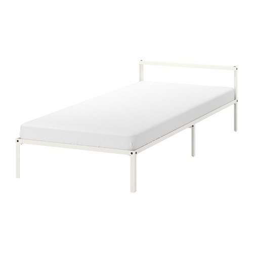 GRIMSBU - 單人床框, 白色, 附Luröy床底板條 | IKEA 線上購物 - PE747237_S4