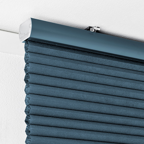 HOPPVALS - 部分遮光風琴簾, 藍色, 100x155公分 | IKEA 線上購物 - PE800087_S4