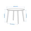 LISABO/LISABO table and 4 chairs