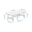 SKOGSTA dining table