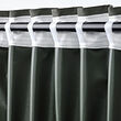ROSENMANDEL block-out curtains, 1 pair
