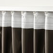 ROSENMANDEL room darkening curtains, 1 pair
