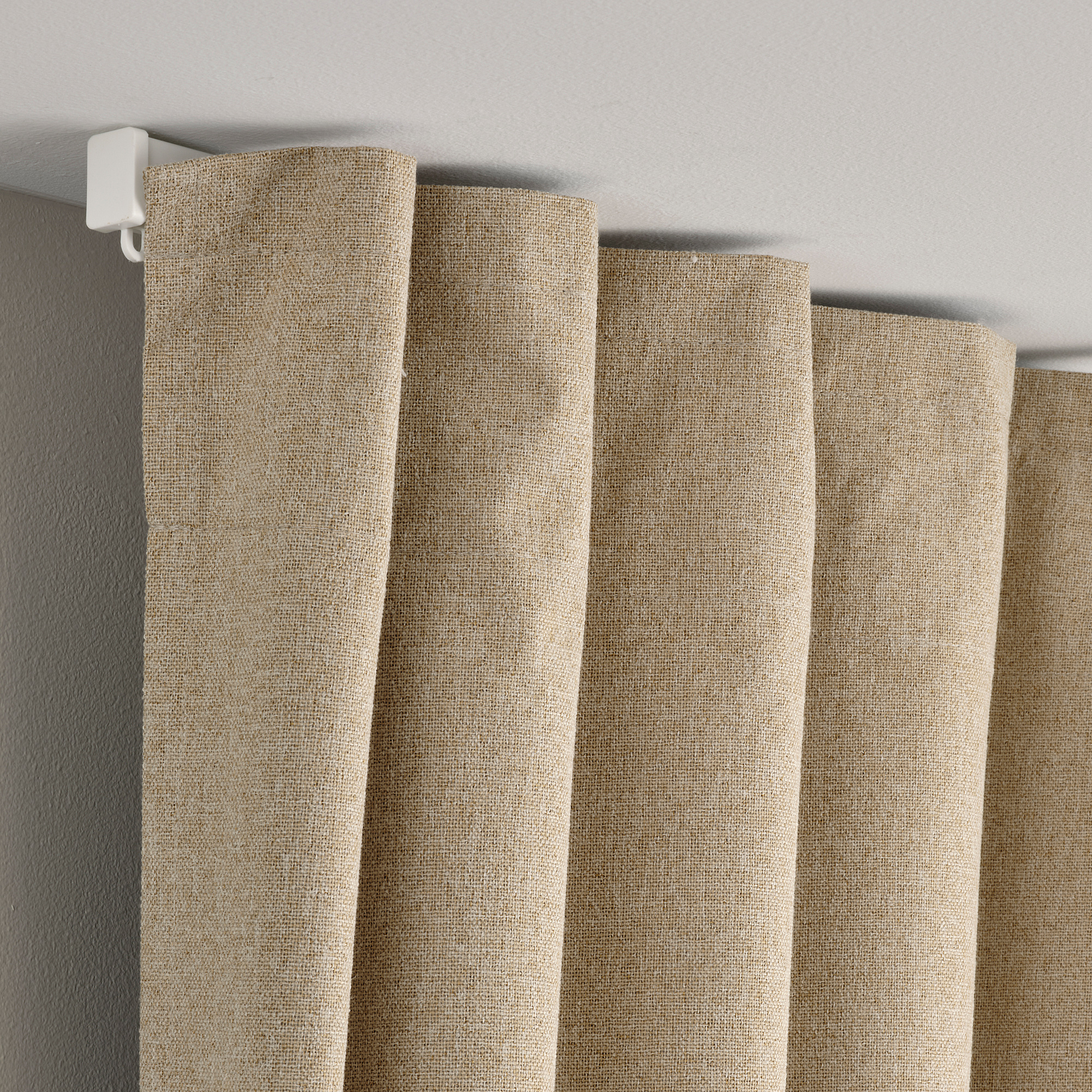 ROSENMANDEL room darkening curtains, 1 pair