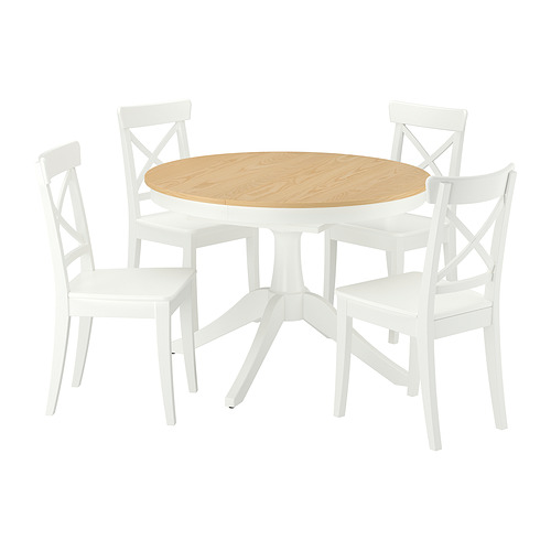 ROSENTORP/ROSENTORP table and 4 chairs