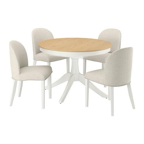 ROSENTORP/ROSENTORP table and 4 chairs